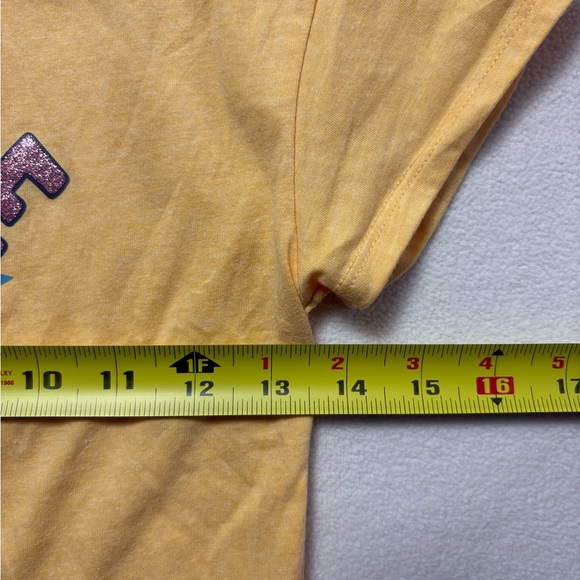 Unicorn Sparkle and Shine Kids Yellow T-Shirt - Picture 4 of 5